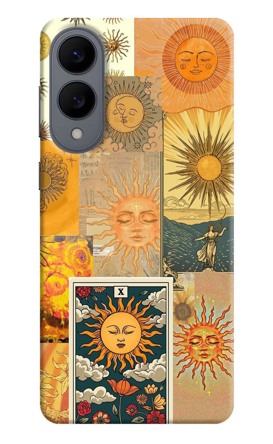 Sun Samsung S25 Edge Hard Case Back Cover by Casekaro