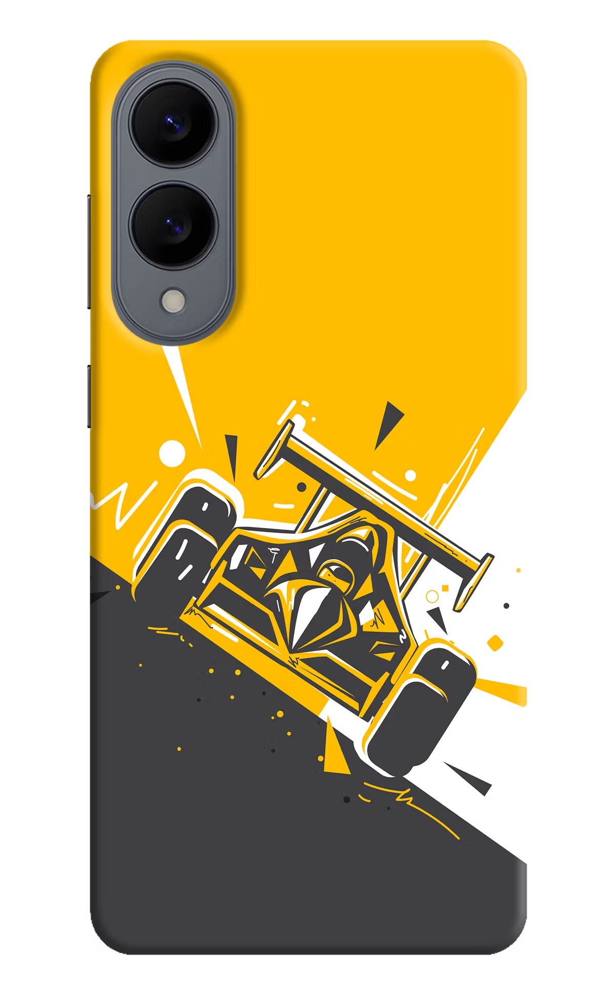 Track King Samsung S25 Edge Hard Case Back Cover by Casekaro