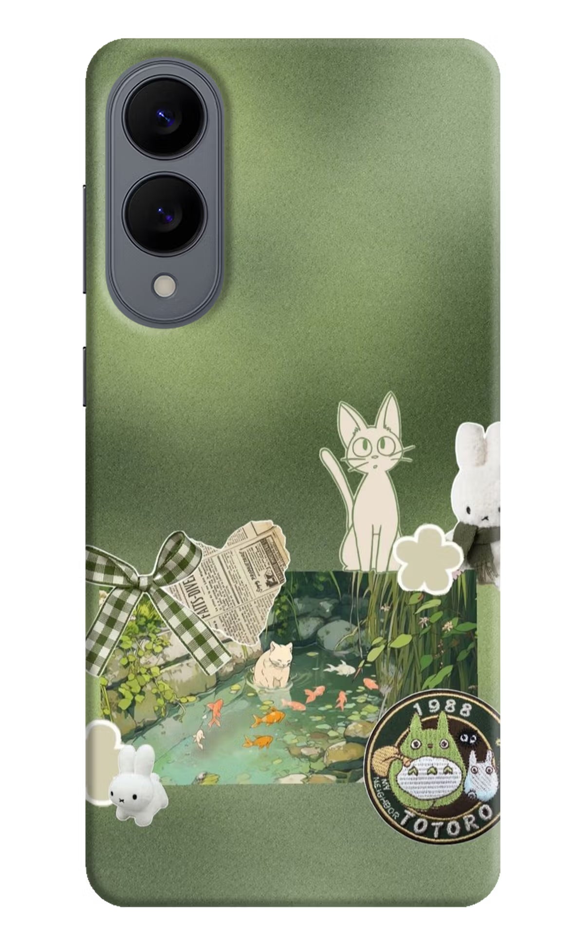 Aesthetic anime Samsung S25 Edge Back Cover