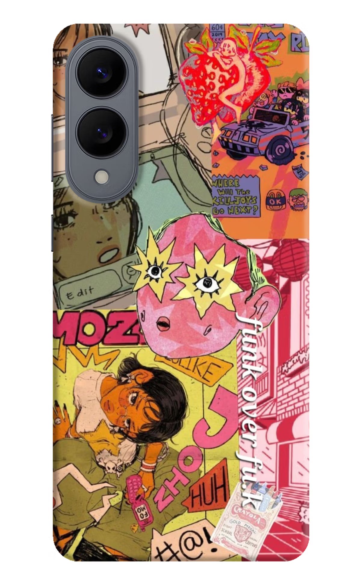 Funkover Samsung S25 Edge Back Cover