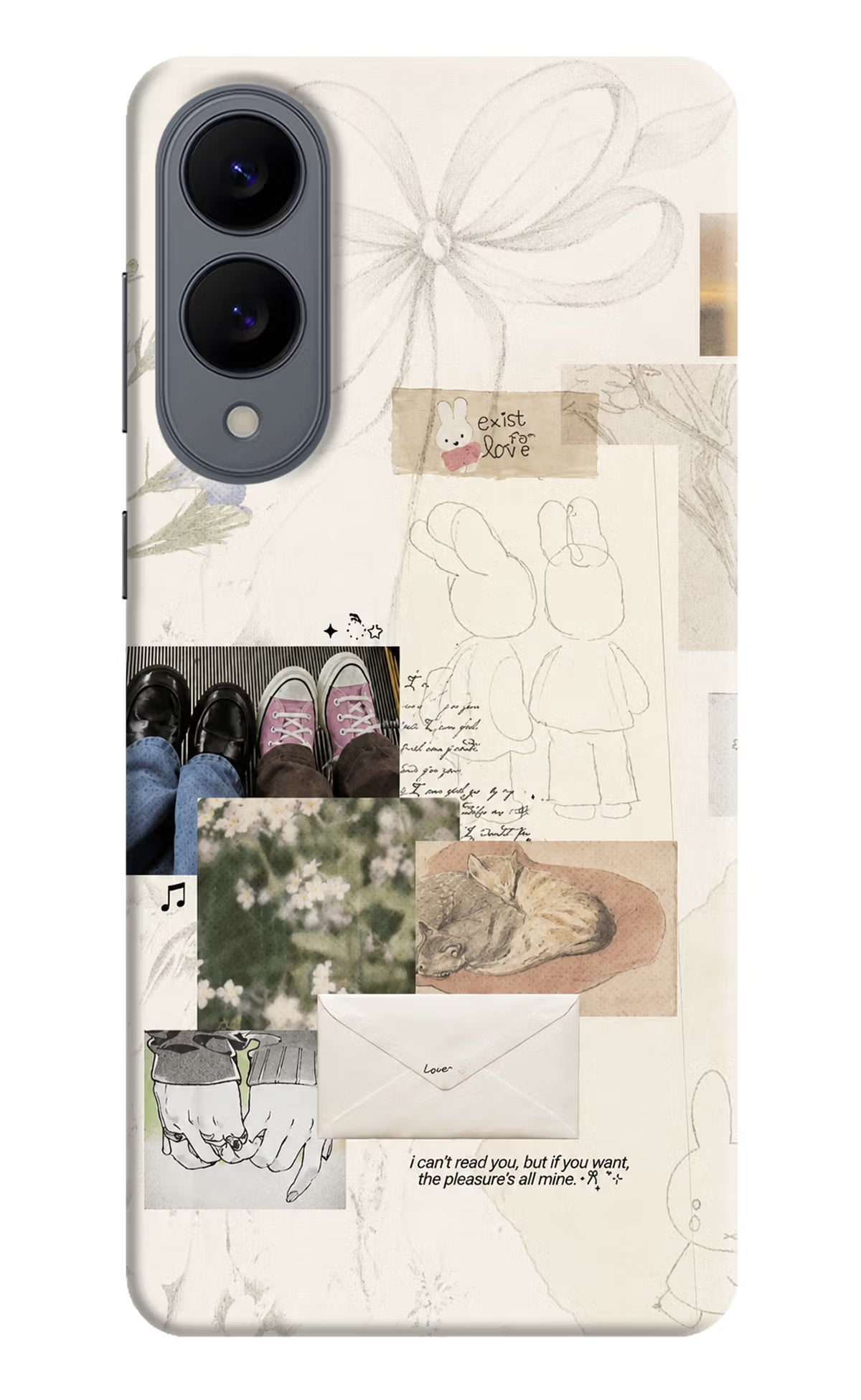 Soft Aesthetic Samsung S25 Edge Back Cover