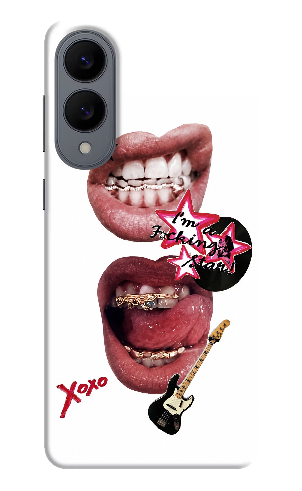 Rockstar Samsung S25 Edge Back Cover