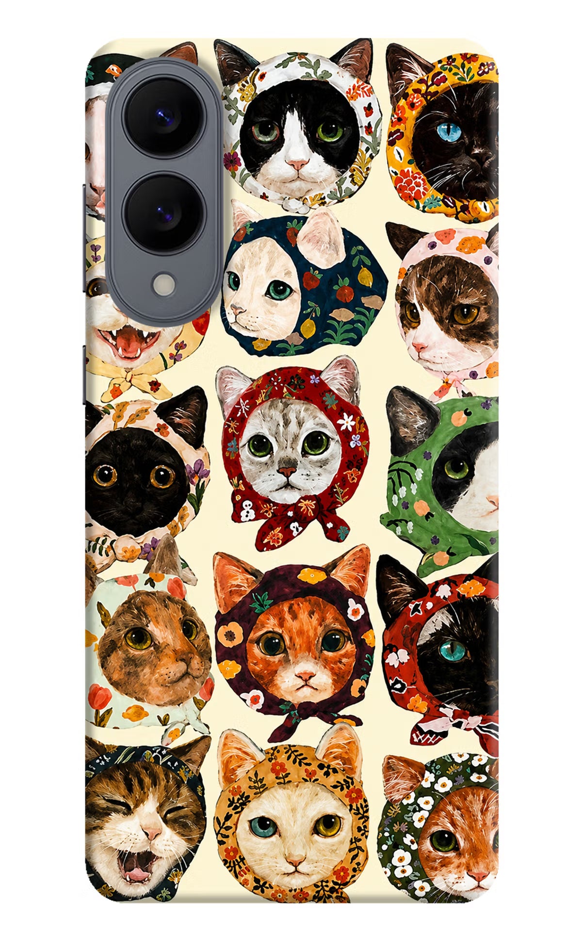 Cool Cat Samsung S25 Edge Back Cover