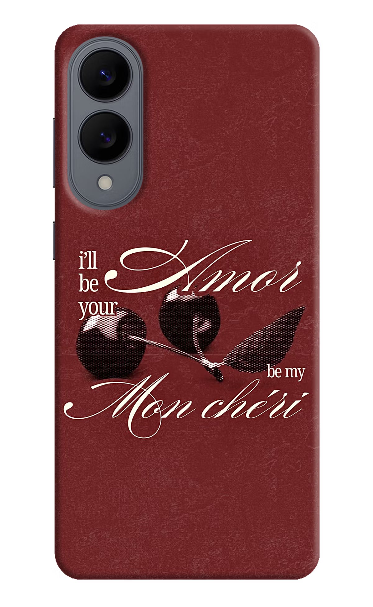 Velvet Cherry Samsung S25 Edge Back Cover