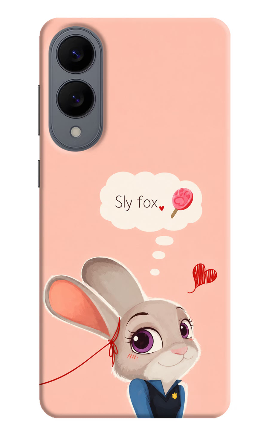 Judy Charm Samsung S25 Edge Back Cover, Hard case