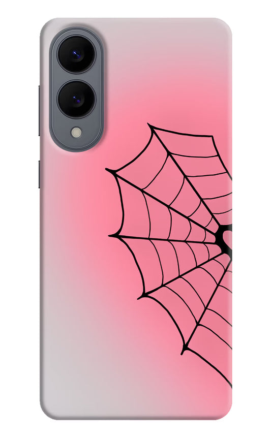 Pink Web Samsung S25 Edge Hard Case Back Cover by Casekaro