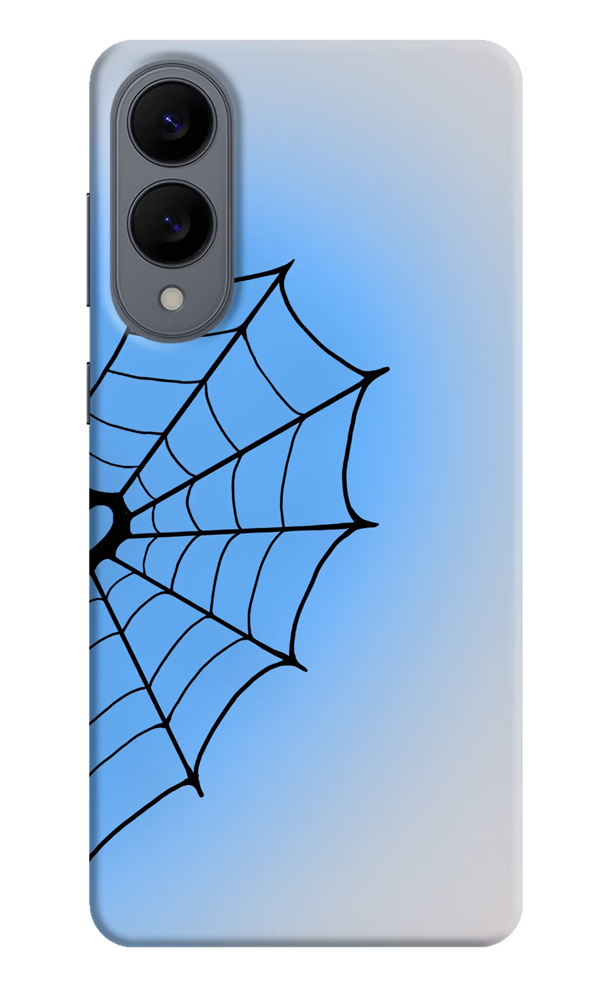 Blue Web Samsung S25 Edge Back Cover