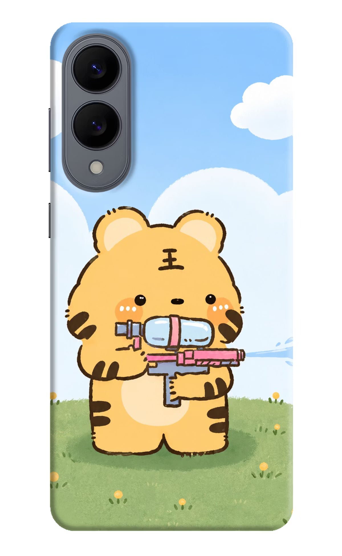 Tiger Treat Samsung S25 Edge Back Cover