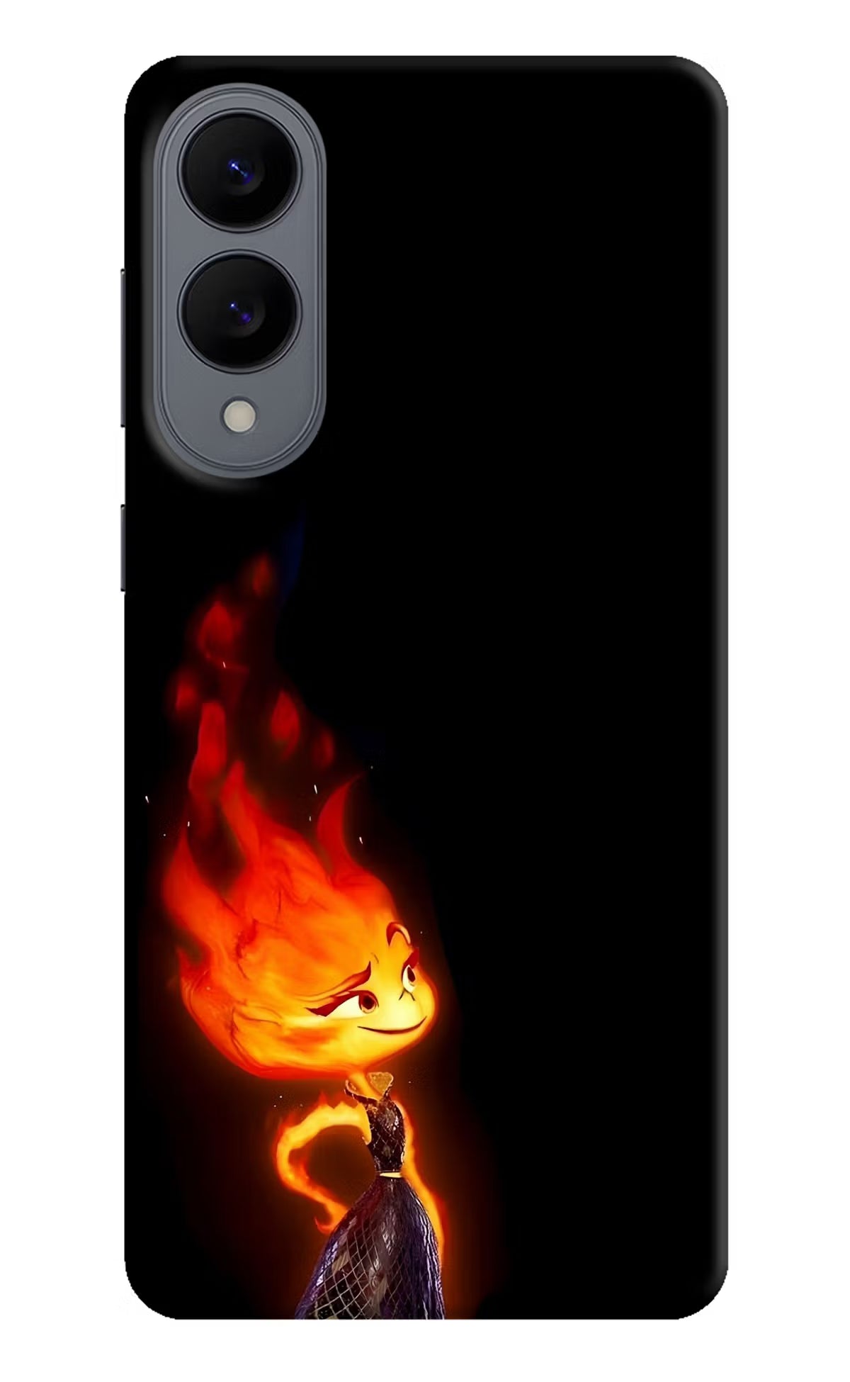 Ember Flame Samsung S25 Edge Back Cover
