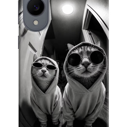 Hood Cats Samsung S25 Edge Hard Case Back Cover by Casekaro