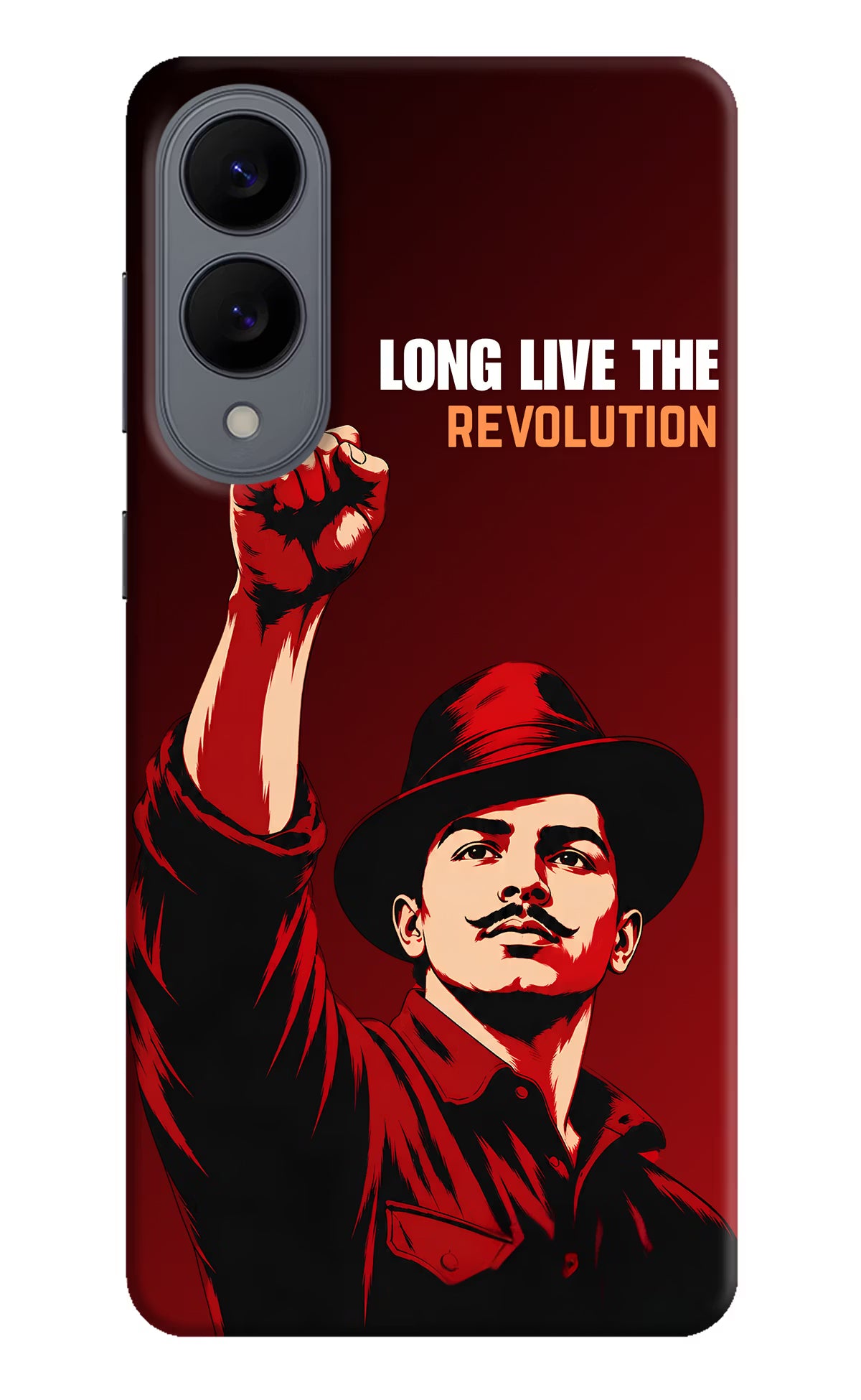 Bhagat Singh Revolution Samsung S25 Edge Back Cover