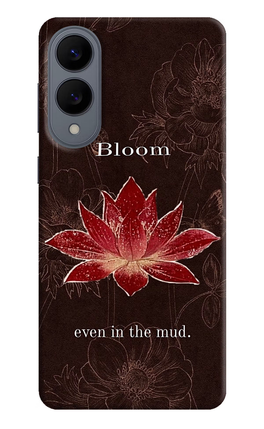 Bloom Samsung S25 Edge Back Cover, Hard case