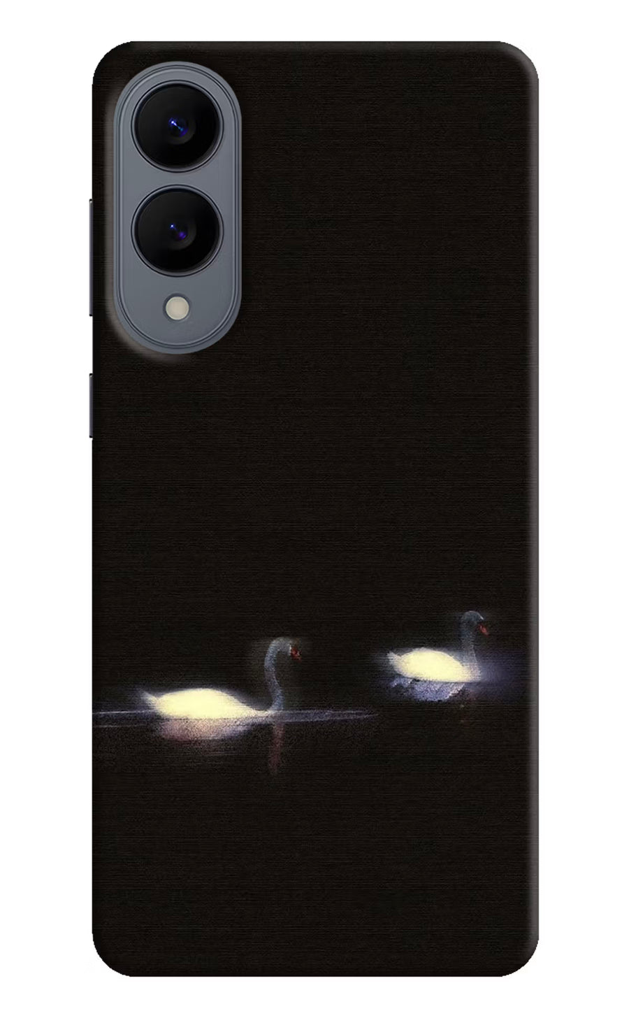 Silent Swans Samsung S25 Edge Back Cover, Hard case