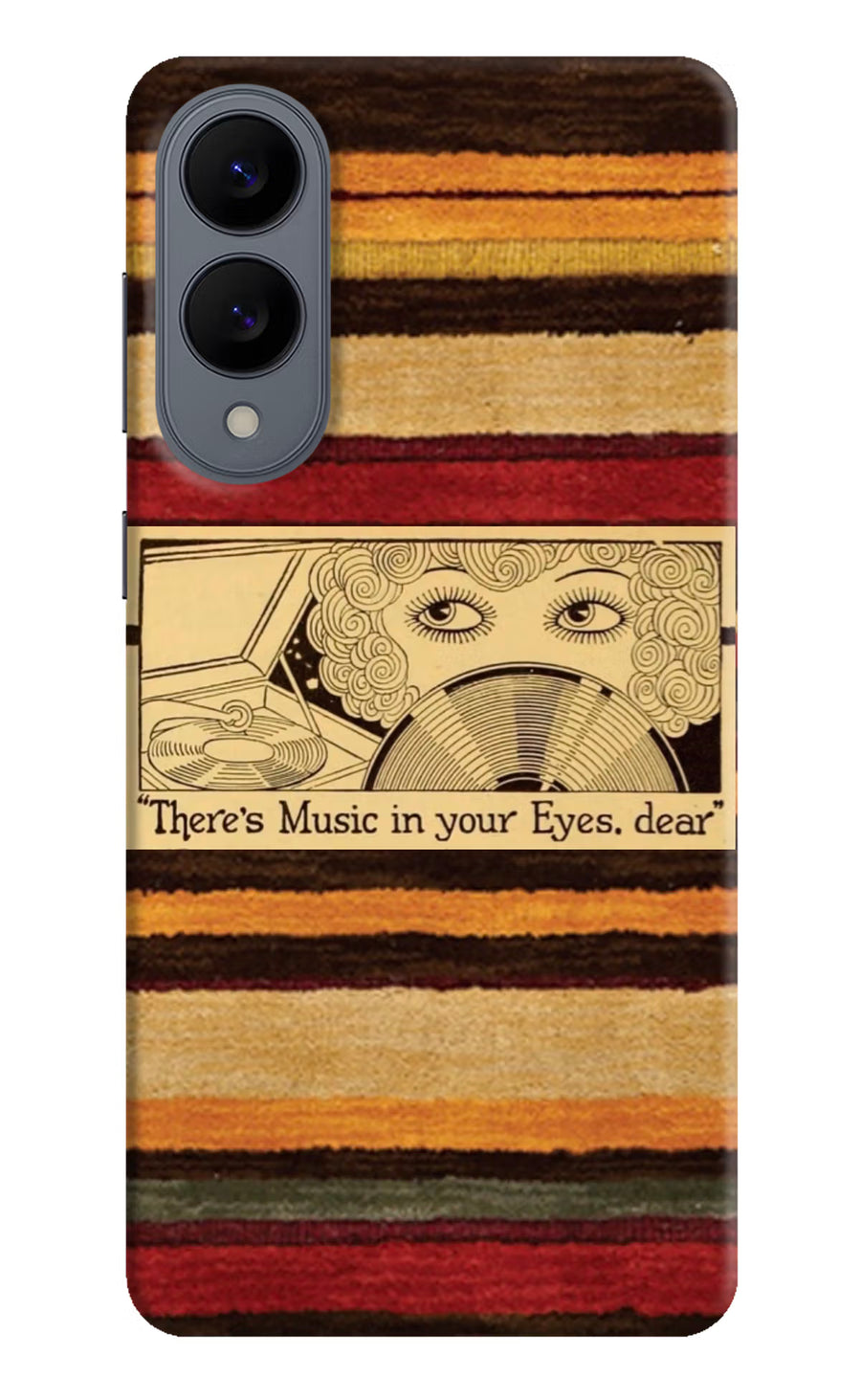 Vinyl Stripes Samsung S25 Edge Back Cover, Hard case