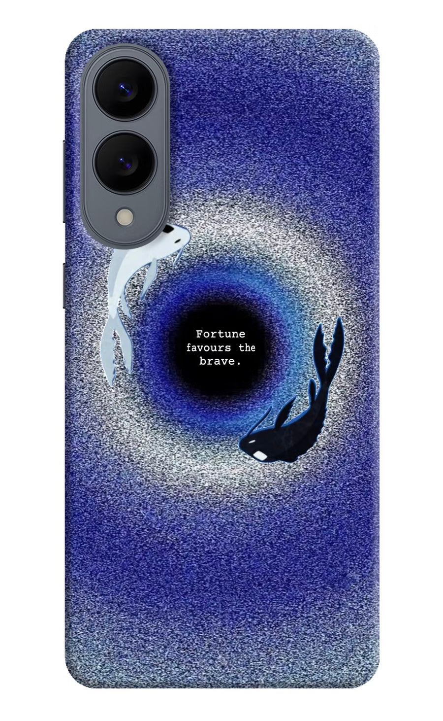 Dark Koi Samsung S25 Edge Back Cover, Hard case