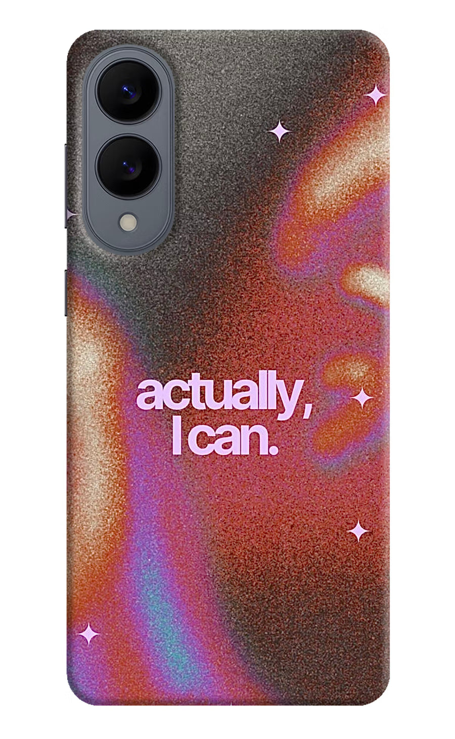 Pink Aura Samsung S25 Edge Back Cover, Hard case