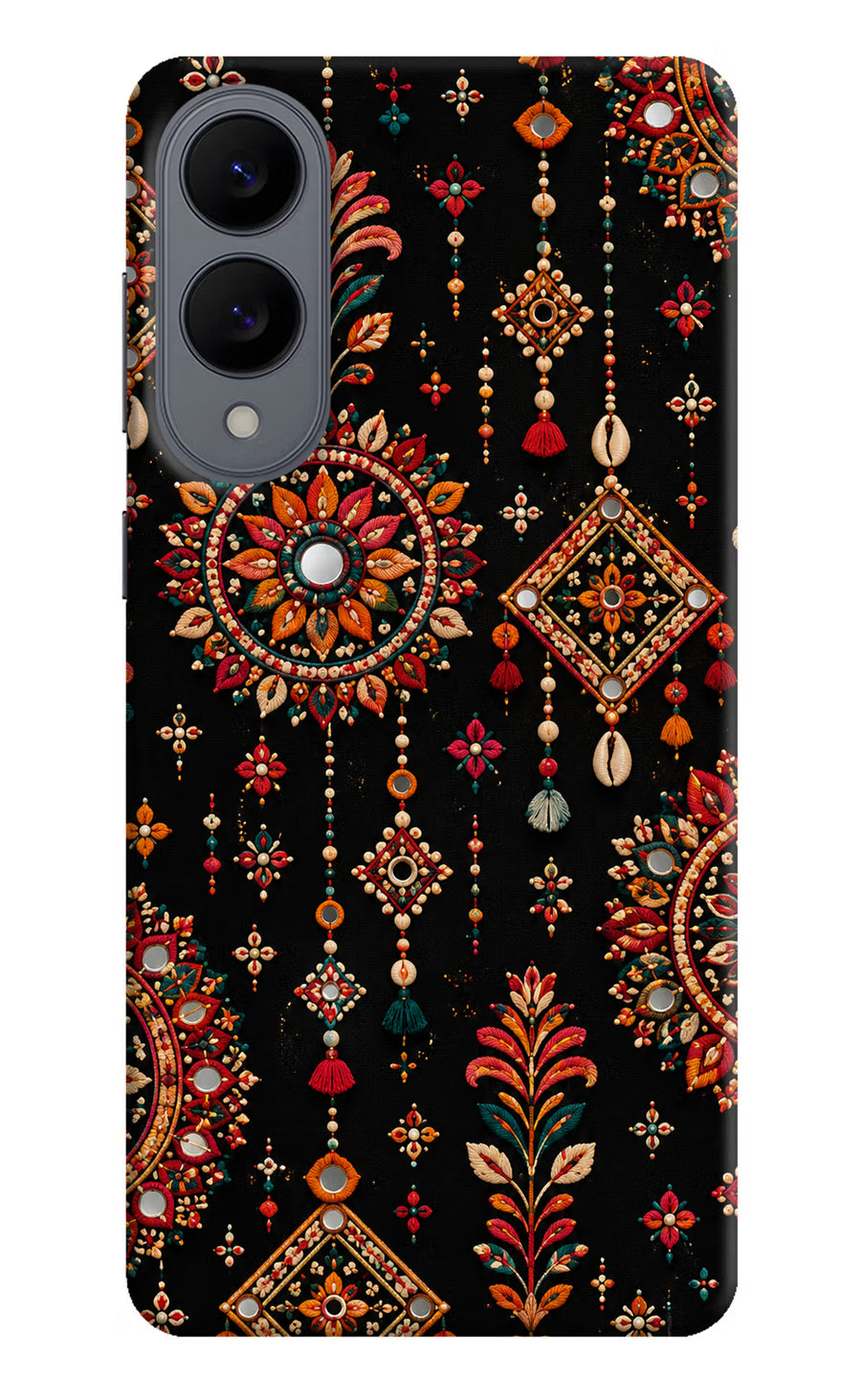 Boho Noir Samsung S25 Edge Back Cover, Hard case