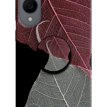 Leaf Pattern Samsung S25 Edge Pop Case by Casekaro