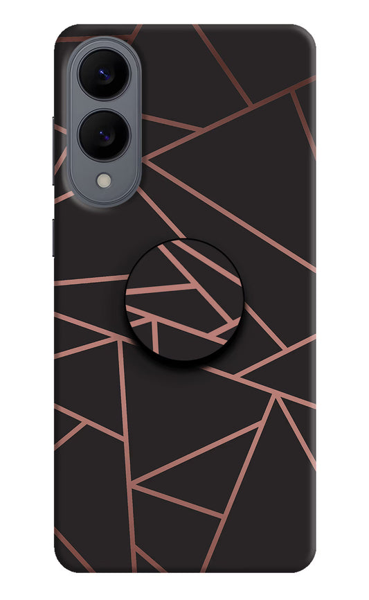 Geometric Pattern Samsung S25 Edge Pop Case by Casekaro