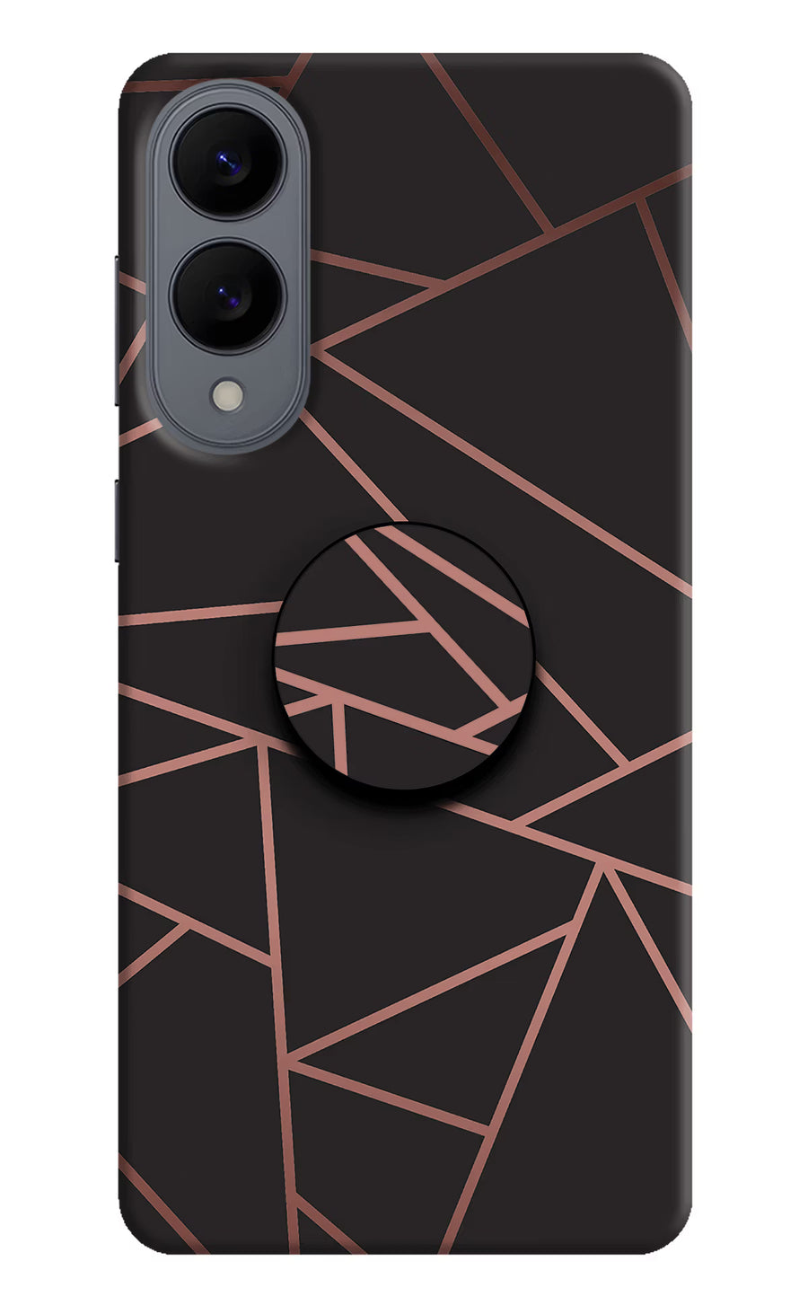 Geometric Pattern Samsung S25 Edge Pop Case, Hard case