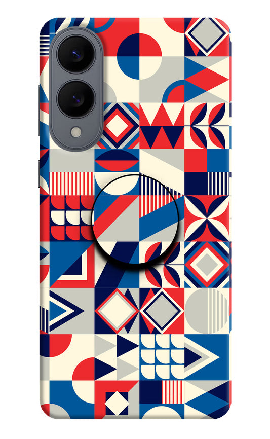 Colorful Pattern Samsung S25 Edge Pop Case by Casekaro
