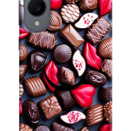 Chocolates Samsung S25 Edge Pop Case by Casekaro