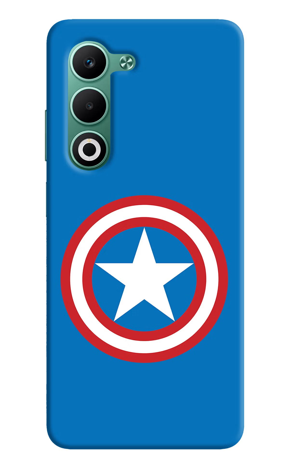 Captain America Logo Oppo A5 5G Hard Case Back Cover by Casekaro