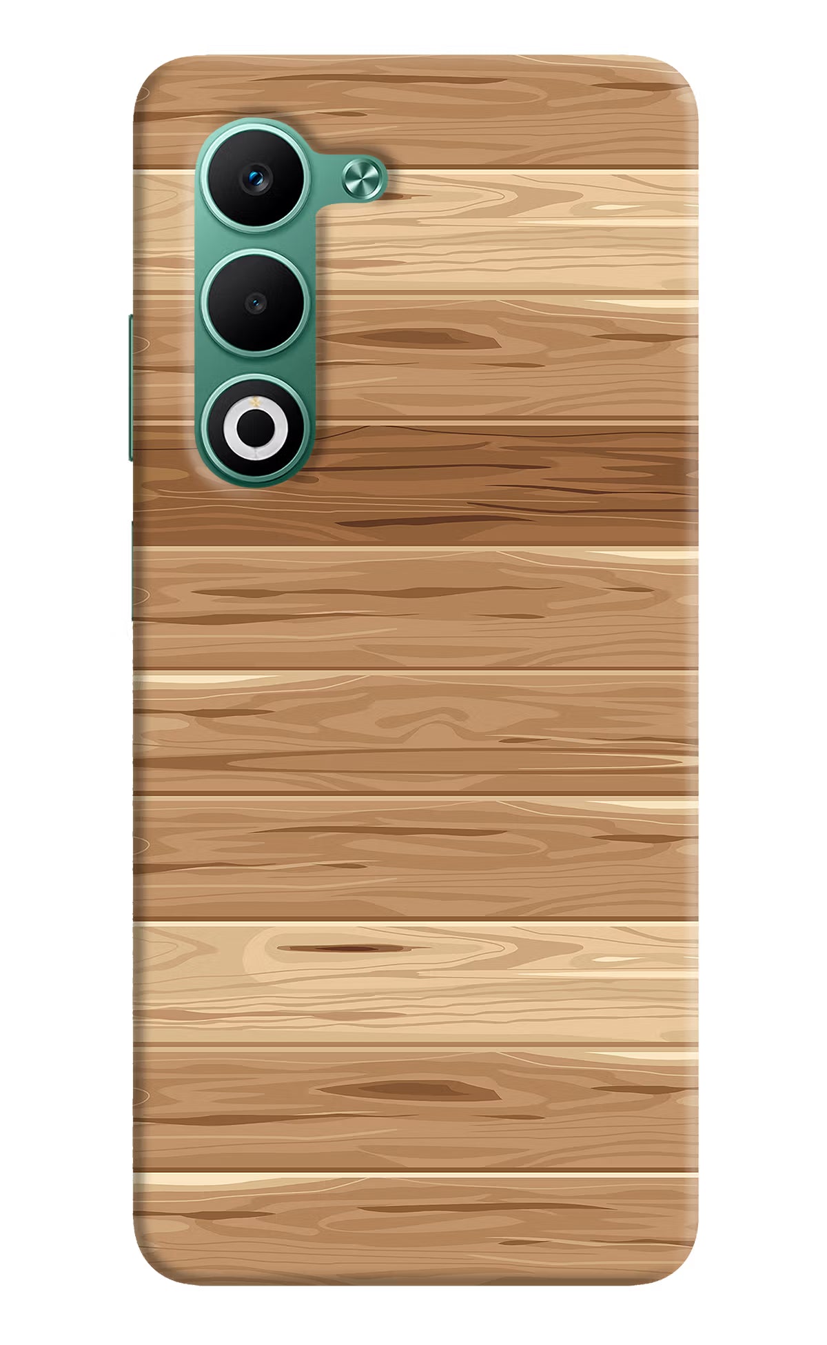 Wooden Vector Oppo A5 5G Hard Case Back Cover by Casekaro