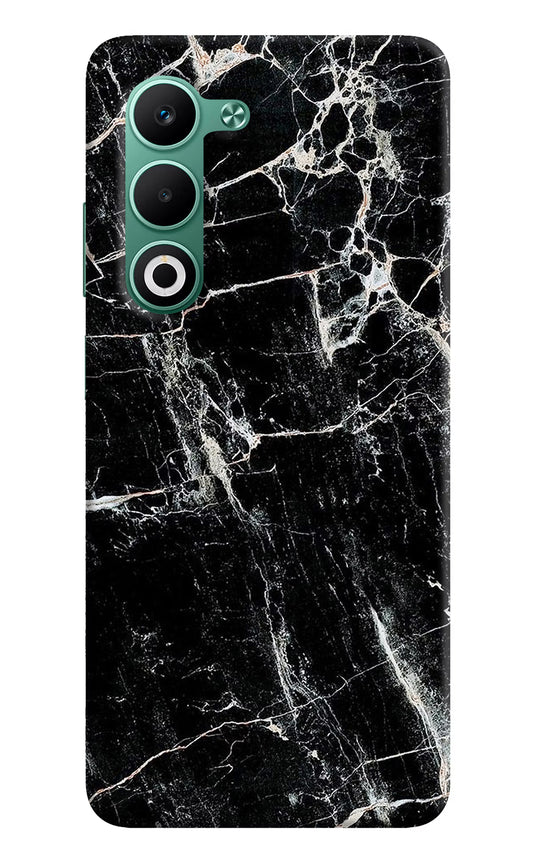 Black Marble Texture Oppo A5 5G Hard Case Back Cover by Casekaro