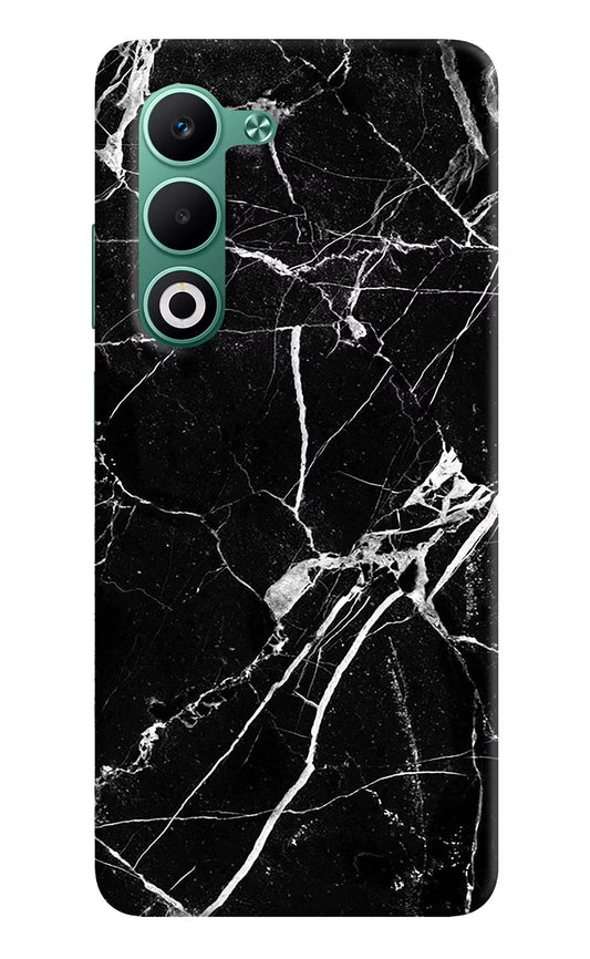 Black Marble Pattern Oppo A5 5G Hard Case Back Cover by Casekaro