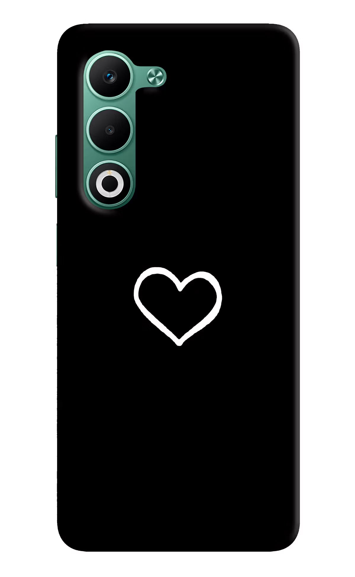 Heart Oppo A5 5G Hard Case Back Cover by Casekaro