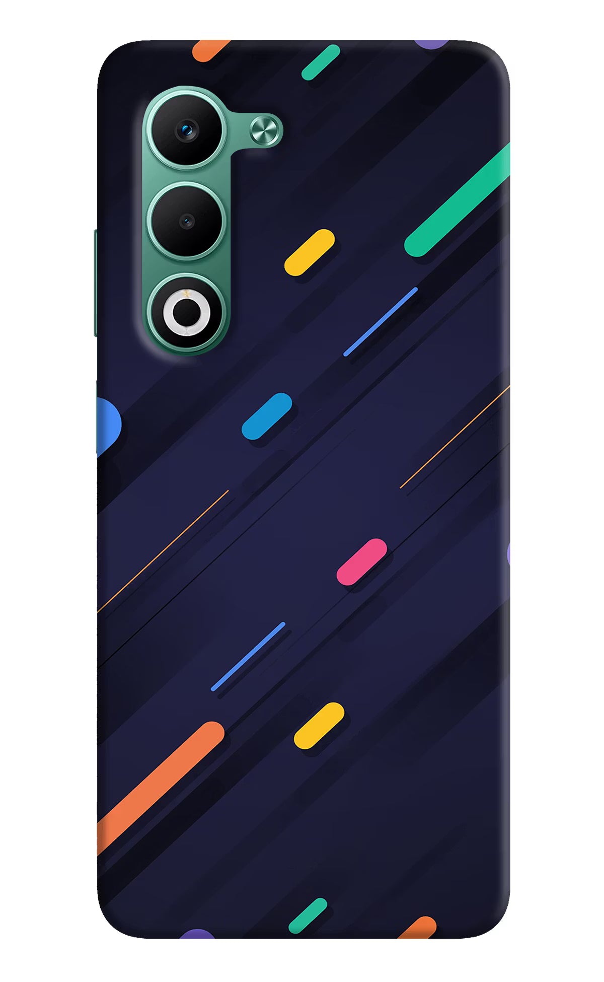 Abstract Design Oppo A5 5G Hard Case Back Cover by Casekaro