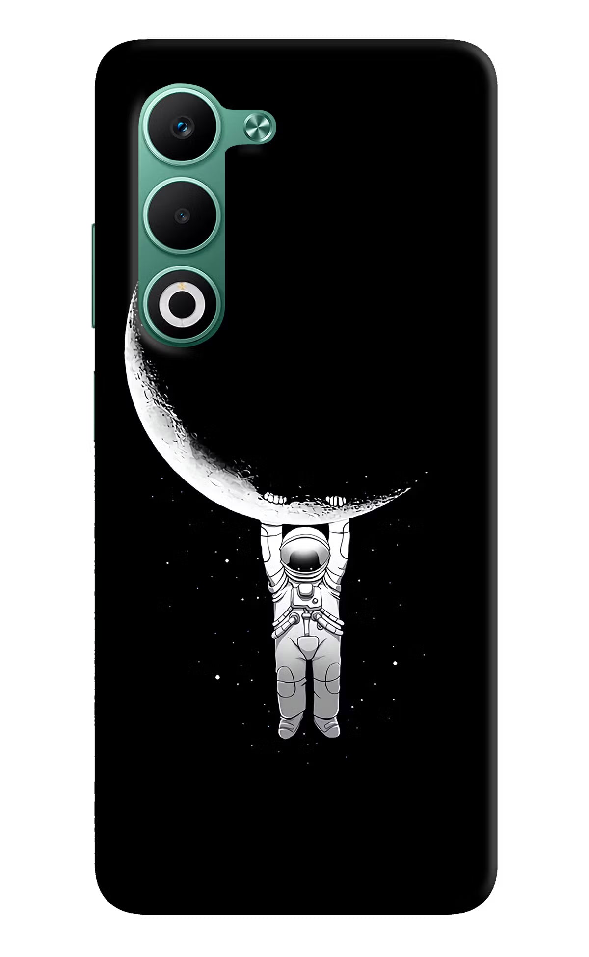 Moon Space Oppo A5 5G Hard Case Back Cover by Casekaro