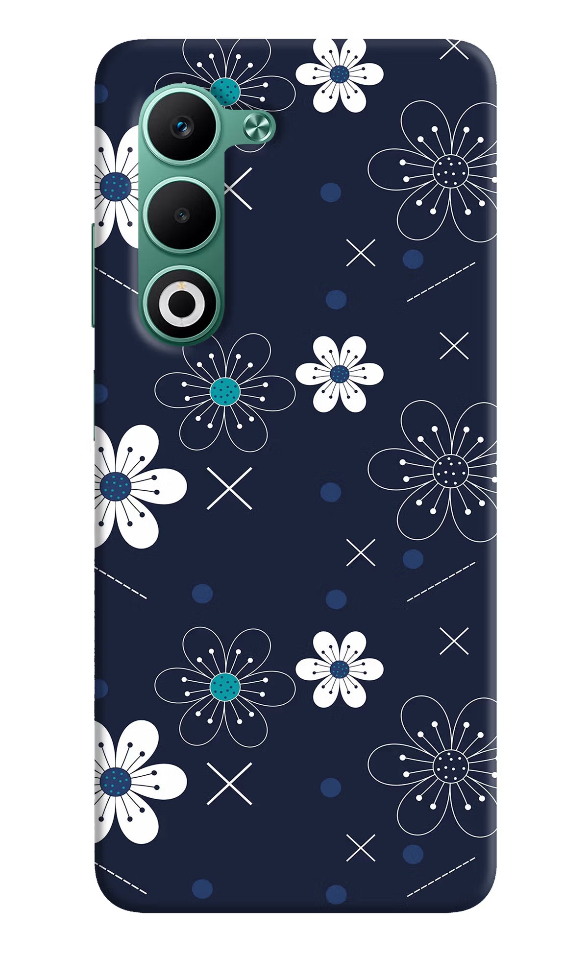 Flowers Oppo A5 5G Hard Case Back Cover by Casekaro