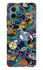 Space Abstract Oppo A5 5G Hard Case Back Cover by Casekaro