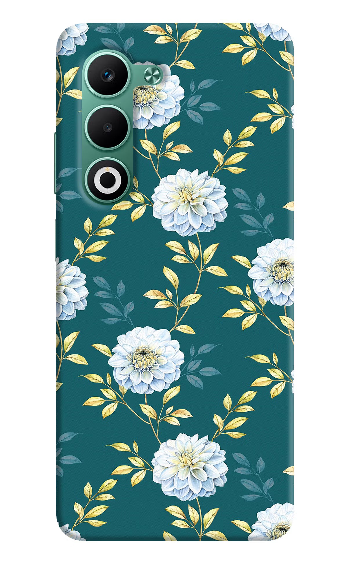 Flowers Oppo A5 5G Hard Case Back Cover by Casekaro