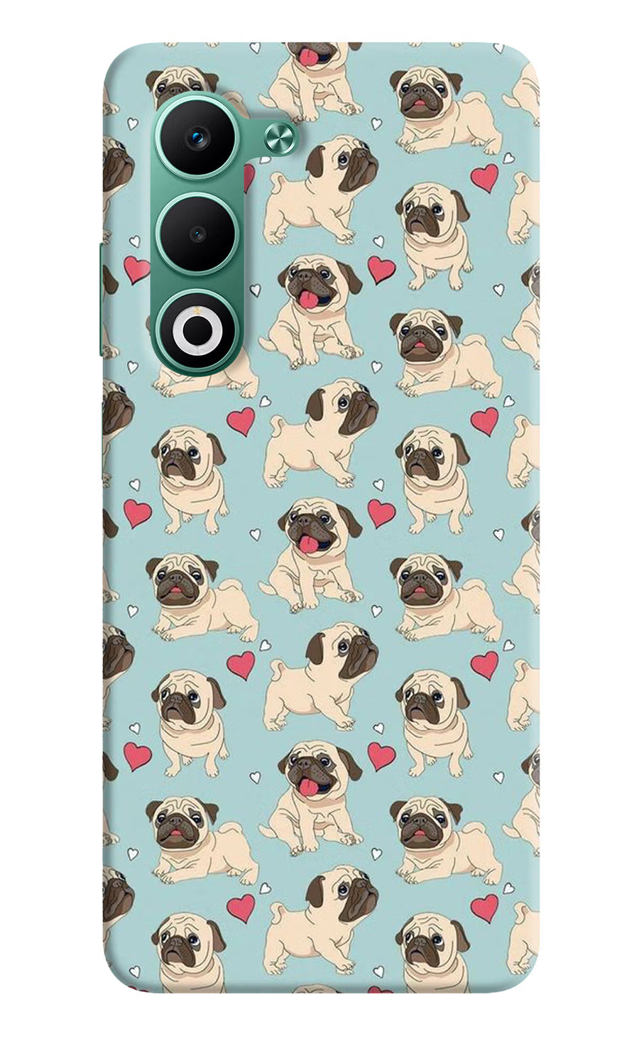 Pug Dog Oppo A5 5G Back Cover, Hard case
