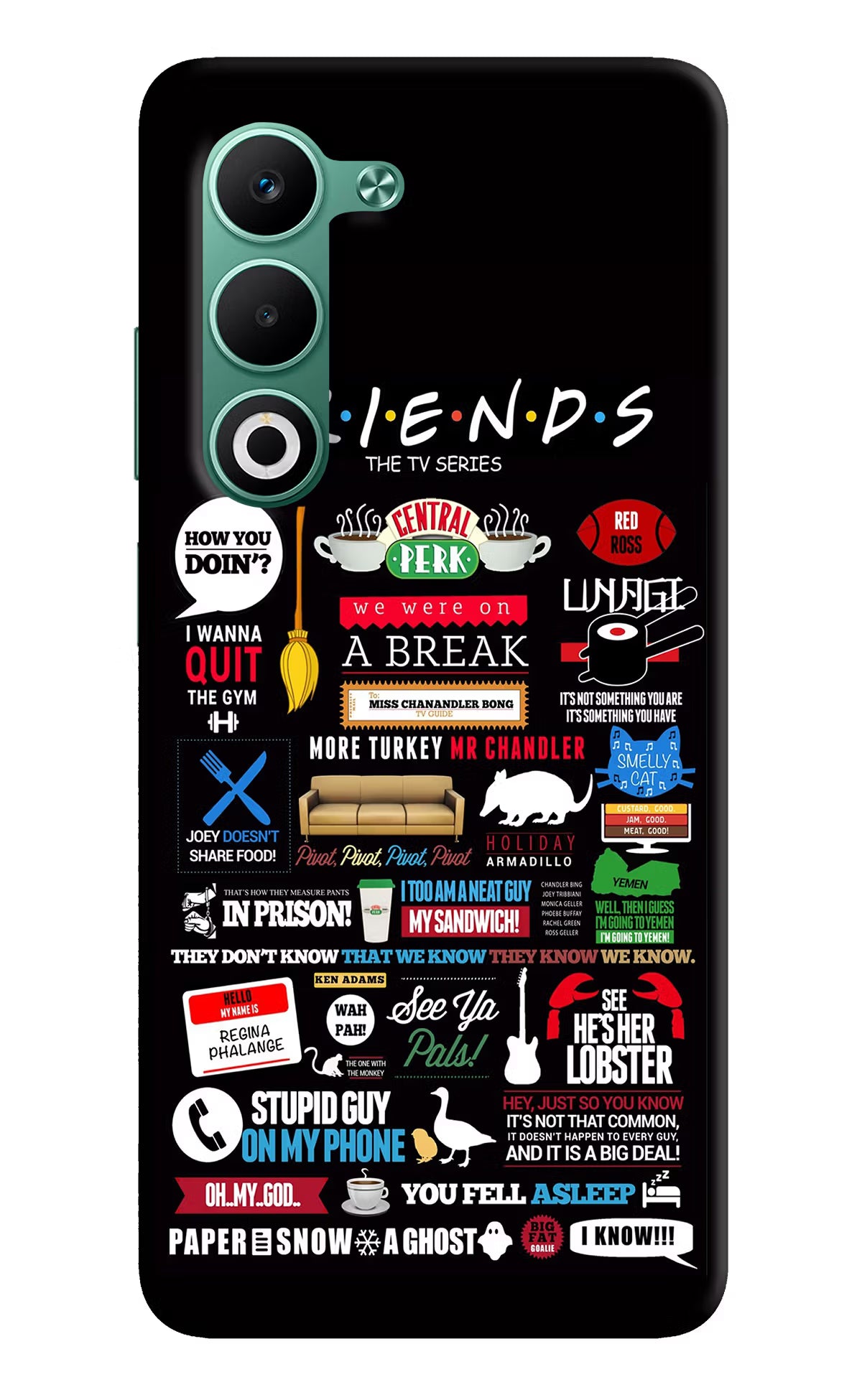 FRIENDS Oppo A5 5G Hard Case Back Cover by Casekaro