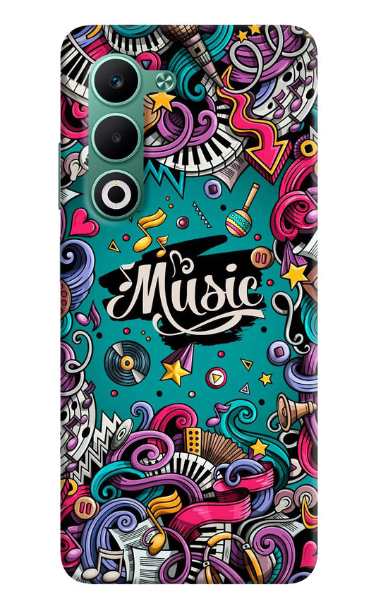 Music Graffiti Oppo A5 5G Hard Case Back Cover by Casekaro