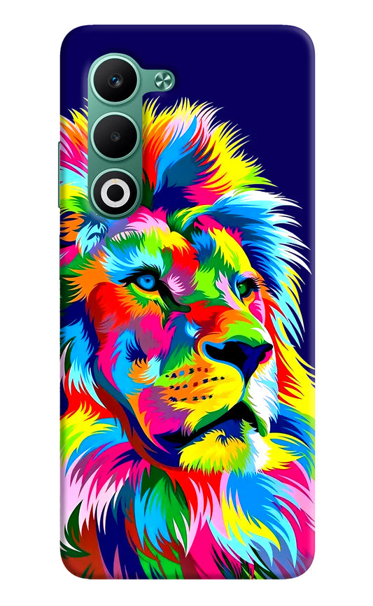 Vector Art Lion Oppo A5 5G Hard Case Back Cover by Casekaro