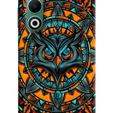 Angry Owl Art Oppo A5 5G Hard Case Back Cover by Casekaro
