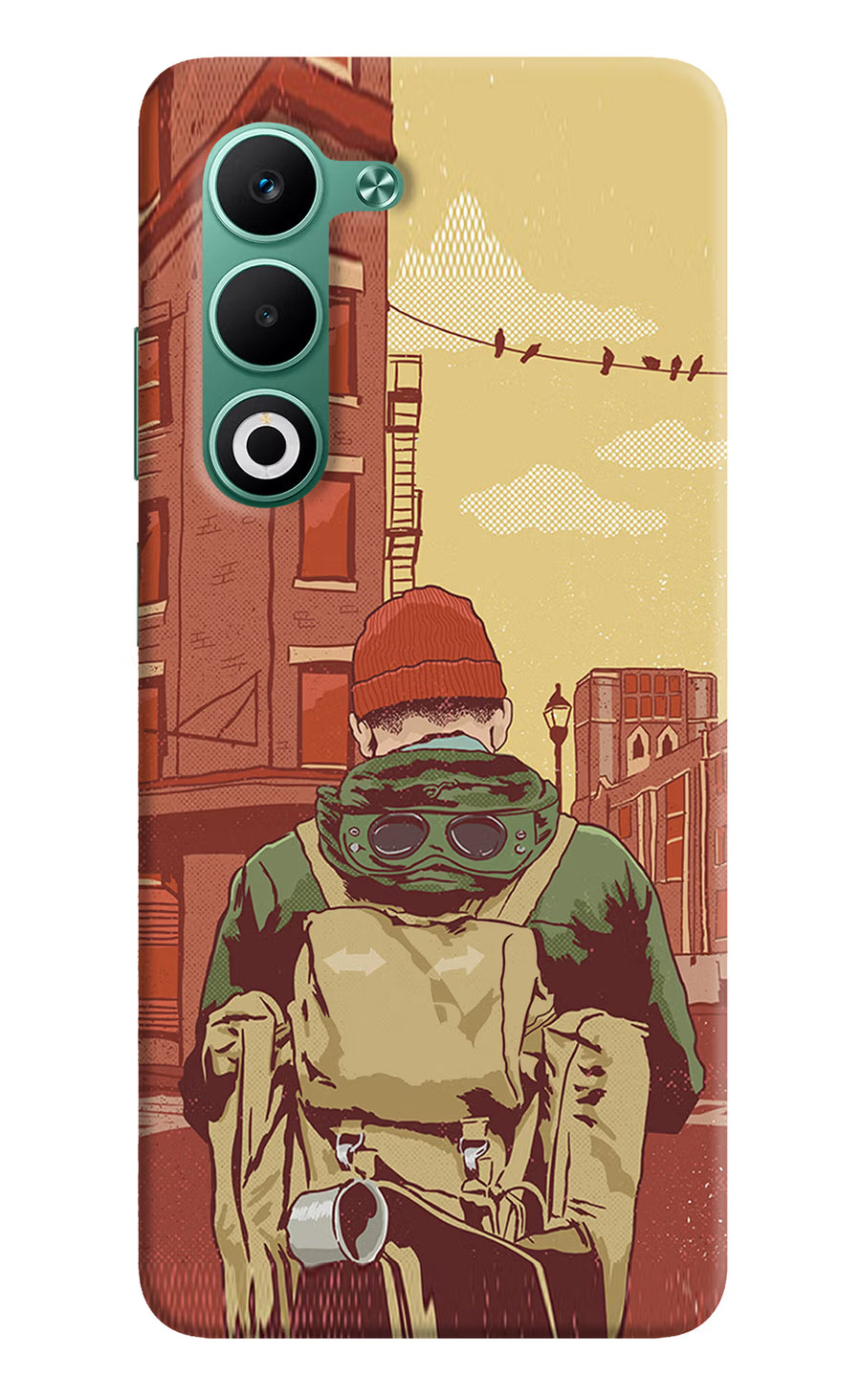 Adventurous Oppo A5 5G Back Cover, Hard case