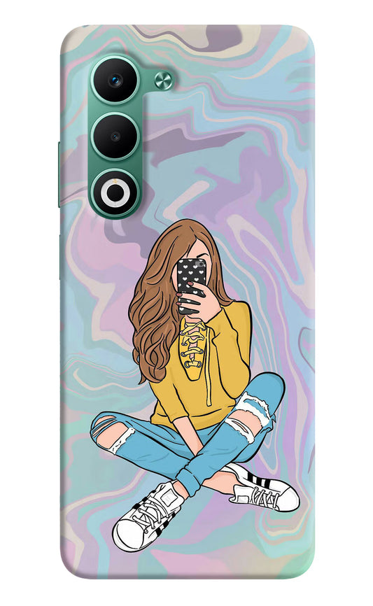 Selfie Girl Oppo A5 5G Hard Case Back Cover by Casekaro