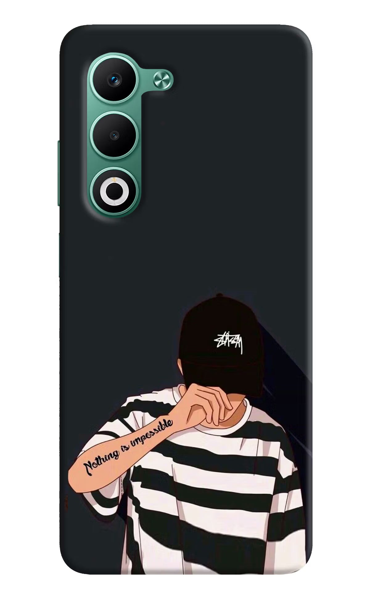 Aesthetic Boy Oppo A5 5G Hard Case Back Cover by Casekaro