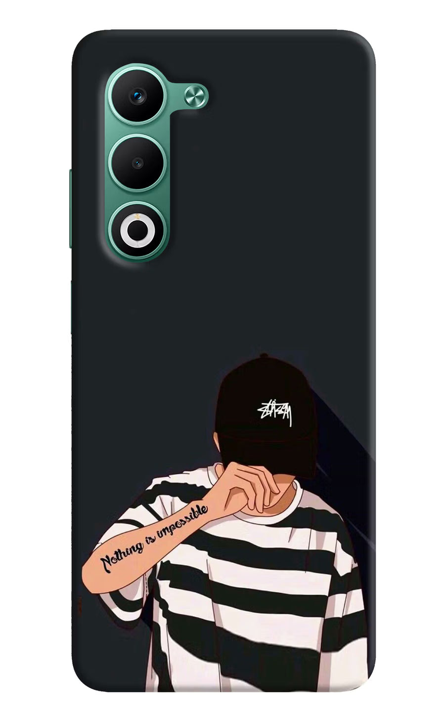 Aesthetic Boy Oppo A5 5G Back Cover, Hard case