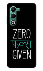 Zero Fucks Given Oppo A5 5G Hard Case Back Cover by Casekaro