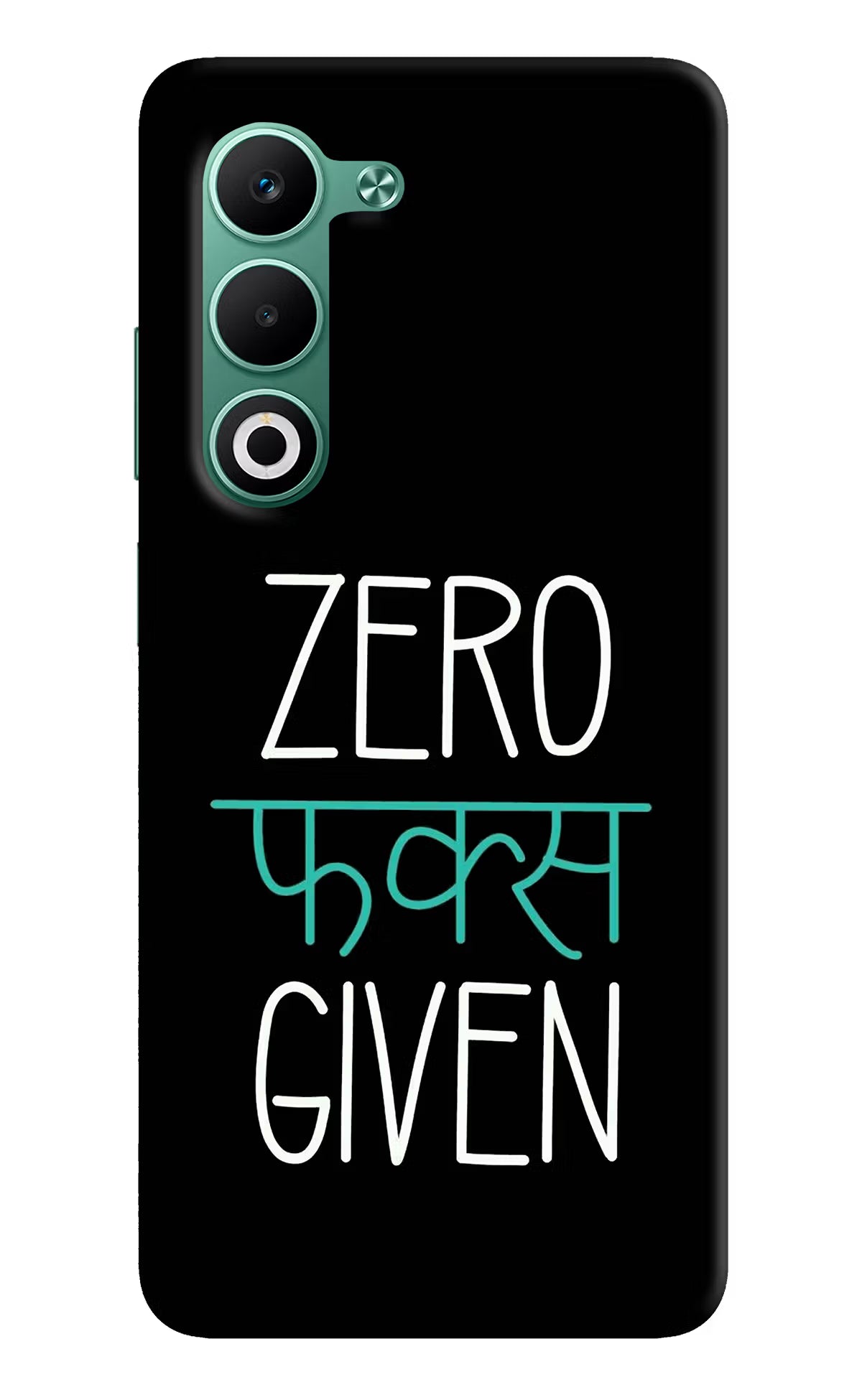 Zero Fucks Given Oppo A5 5G Hard Case Back Cover by Casekaro
