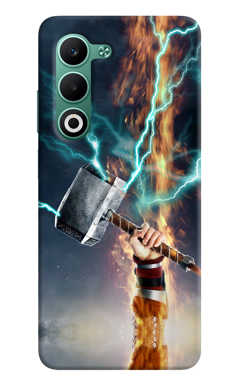 Thor Hammer Mjolnir Oppo A5 5G Back Cover, Hard case