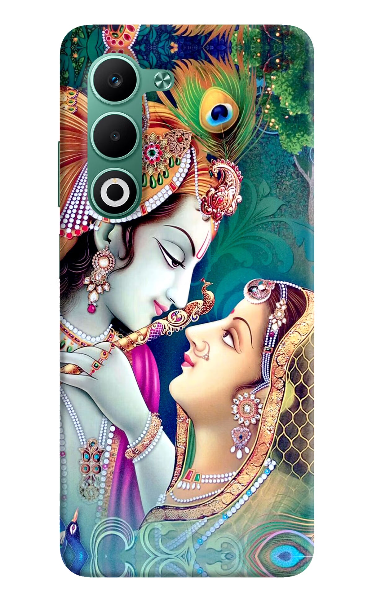 Lord Radha Krishna Oppo A5 5G Hard Case Back Cover by Casekaro