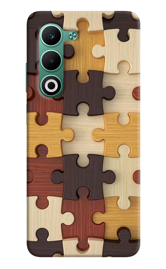 Wooden Puzzle Oppo A5 5G Hard Case Back Cover by Casekaro